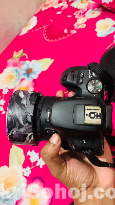 Canon EOS 200D with 50mm prime lense